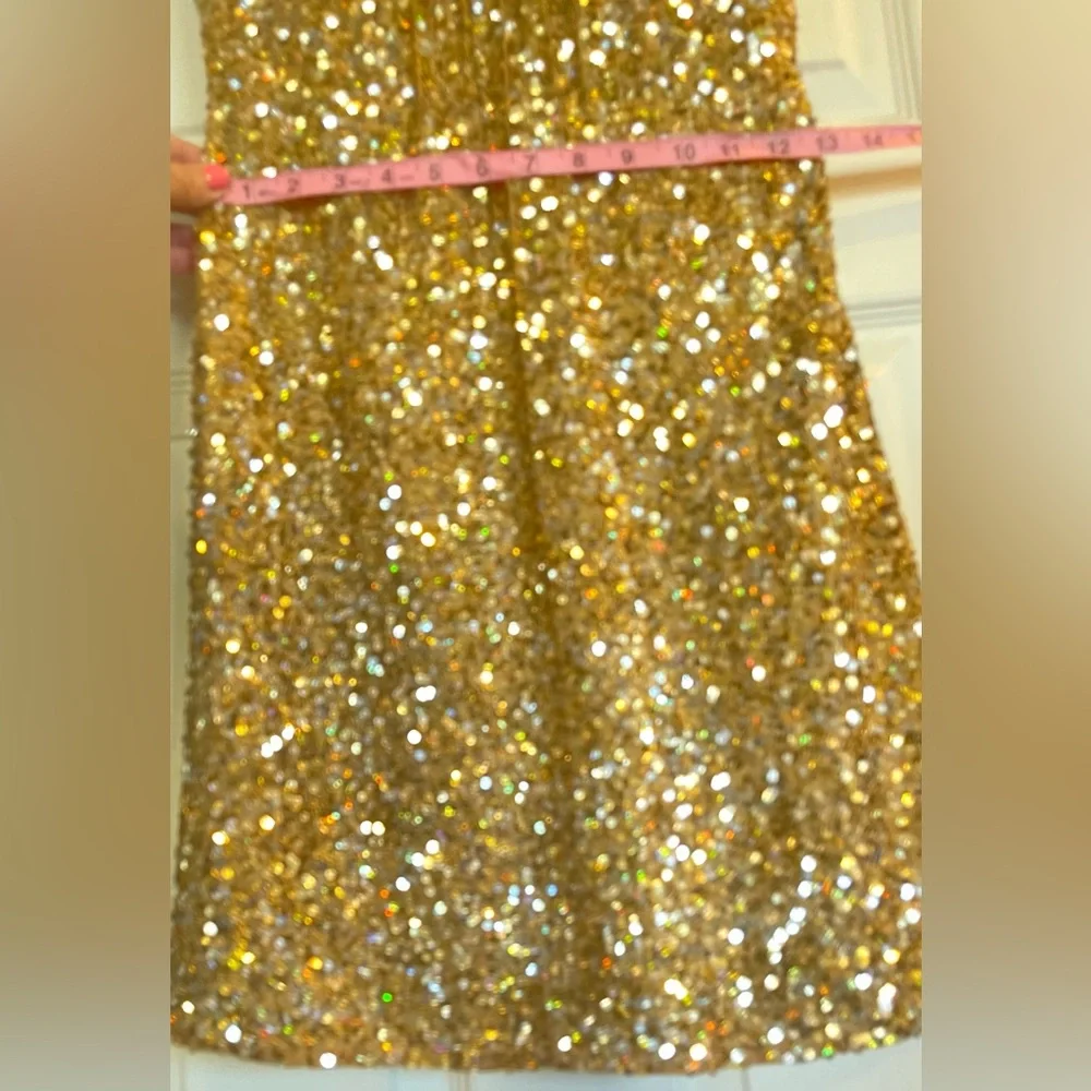 Scala Gold Sequin Dress - Picture 11 of 11